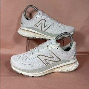 New Balance Fresh Foam X 860v13 Running Shoes W860W13 White Size 6 2E (X Wide)